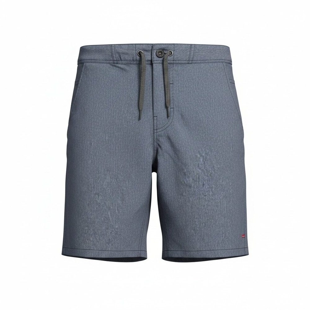 686 Anywhere Hybrid Shorts Men 30 Grey‎ Heathered Quick Dry Drawstring Pockets